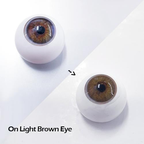 Urban Layer Cloud Brown (1 lens/pack)-Colored Contacts-UNIQSO