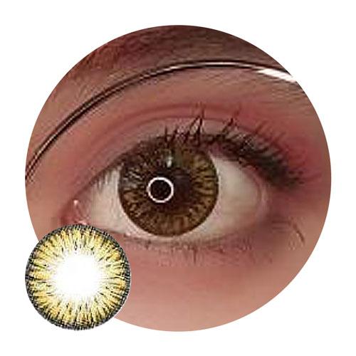 Sweety Colors Of The Wind No 14 Lemon Tea (1 lens/pack)-Colored Contacts-UNIQSO