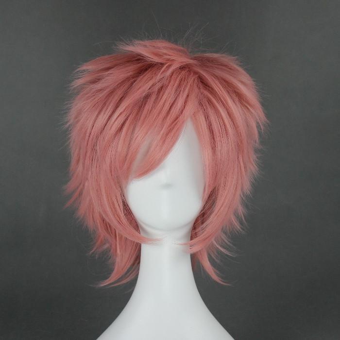 Cosplay Wig - Fairy Tail - Natsu Dragneel-Cosplay Wig-UNIQSO