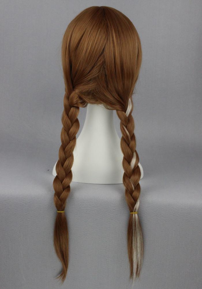 Cosplay Wig - Frozen - Anna (with Braids)-Cosplay Wig-UNIQSO