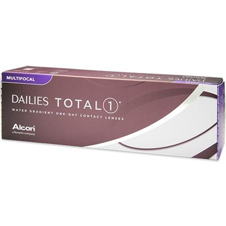 Dailies Total 1 Multifocal (30 lenses/pack)-Clear Contacts-UNIQSO