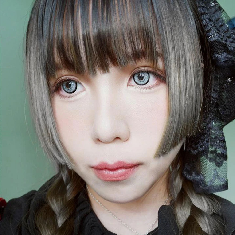 Kazzue Dollyeye Grey (1 lens/pack)-Colored Contacts-UNIQSO