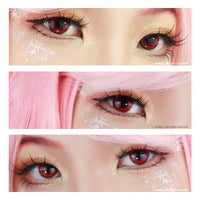 Sweety Annabelle Red (1 lens/pack)-Colored Contacts-UNIQSO