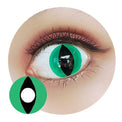 Sweety Crazy Alian Green Cat (1 lens/pack) [Exp: 06/2027]-Crazy Contacts-UNIQSO
