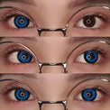 Sweety Crazy Blue Elf (1 lens/pack)-Crazy Contacts-UNIQSO