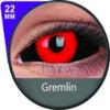 Flash Red Black Sclera Contacts Tokyo Ghoul - Red Ghoul/Gremlin-Sclera Contacts-UNIQSO