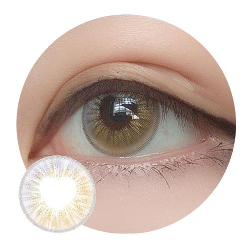 Sweety Anime Shining Heart Violet Brown (1 lens/pack)-Colored Contacts-UNIQSO