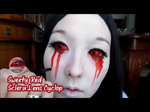 Sweety Red Sclera Contacts (1 lens/pack)