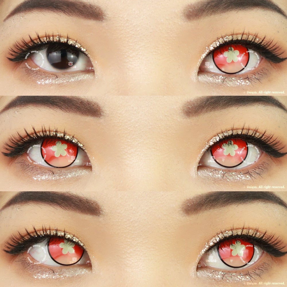 Sweety Genshin Impact Hu Tao / HuTao (1 lens/pack)-Colored Contacts-UNIQSO