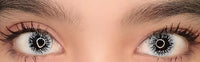 Sweety Crazy Black Parasite (1 lens/pack)-Crazy Contacts-UNIQSO