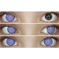 Sweety Crazy Violet Mesh Rim (1 lens/pack)-Crazy Contacts-UNIQSO