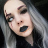 Sweety Black Sclera Contacts Sabretooth/Blackout/Black with Prescription-Sclera Contacts-UNIQSO