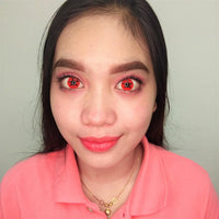 Sweety Crazy Evil Calligraphy (1 lens/pack)-Crazy Contacts-UNIQSO