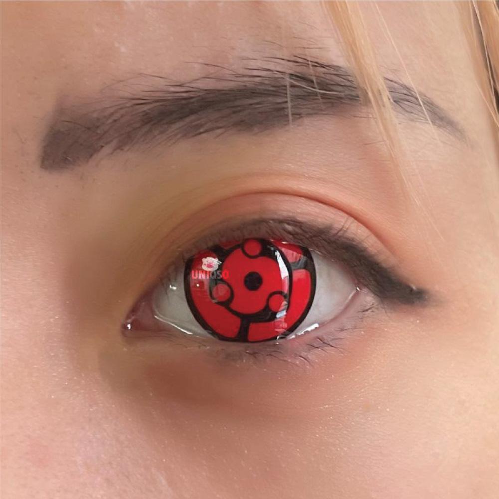 Sweety Madara Eternal Mangkeyo Sharingan II (1 lens/pack)-Colored Contacts-UNIQSO