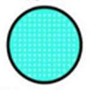 Sweety Crazy Cyan Mesh / Blue Screen with Black Rim (1 lens/pack) [Exp: 02/2026]-Crazy Contacts-UNIQSO