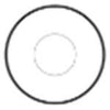 Kazzue Crazy Lens with Power - Gothic White (1 lens/pack)-Crazy Contacts-UNIQSO