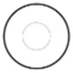 Kazzue Crazy Lens with Power - Gothic White (1 lens/pack)-Crazy Contacts-UNIQSO