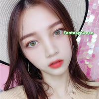 Kazzue Fantasy Green (1 lens/pack)-Colored Contacts-UNIQSO