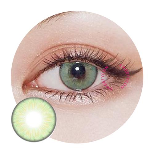 Kazzue Fantasy Green (1 lens/pack)-Colored Contacts-UNIQSO