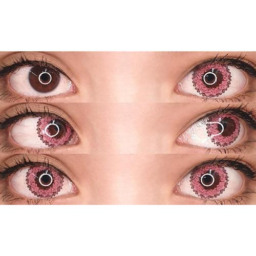 Sweety Lucky Girl Pink II (1 lens/pack)-Colored Contacts-UNIQSO
