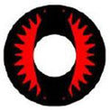 Sweety Crazy Red Dragon (1 lens/pack)-Crazy Contacts-UNIQSO
