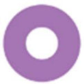 Sweety Crazy Pure Light Violet (1 lens/pack)-Crazy Contacts-UNIQSO