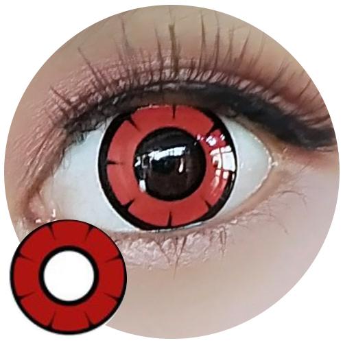 Western Eyes Twilight Red (1 lens/pack)-Colored Contacts-UNIQSO