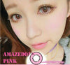Western Eyes Amazed Doll Pink (1 lens/pack)-Colored Contacts-UNIQSO