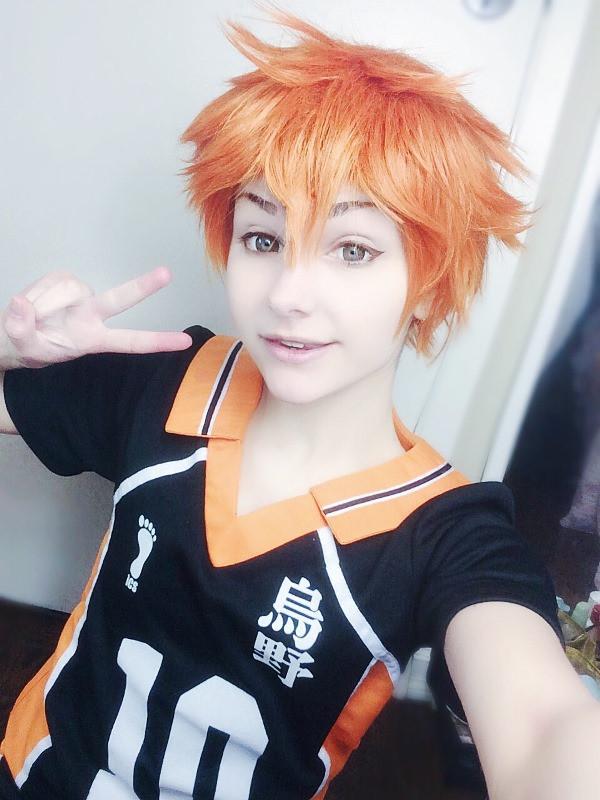 Cosplay Wig - Haikyuu - Hinata Shoyo-Cosplay Wig-UNIQSO