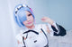 Cosplay Wig - Zero kara Hajimeru Isekai Seikatsu - Rem-Cosplay Wig-UNIQSO