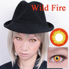 Coscon Crazy with Power - Wild Fire (1 lens/pack)-Crazy Contacts-UNIQSO
